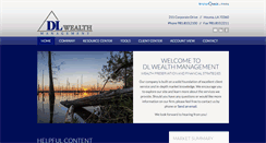 Desktop Screenshot of dlwealthmanagement.com